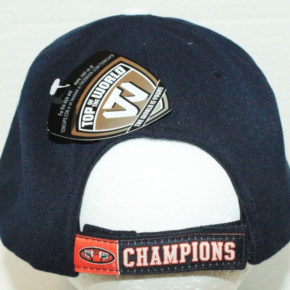 AUBURN UNIVERSITY NCAA FOOTBALL SEC CHAMPIONS HAT - Picture 4 of 8